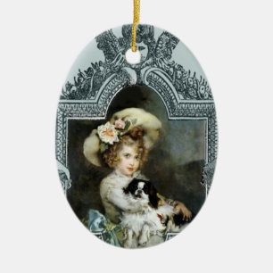 Mein treuer Freund Weihnachtsbaumschmuck Keramikornament