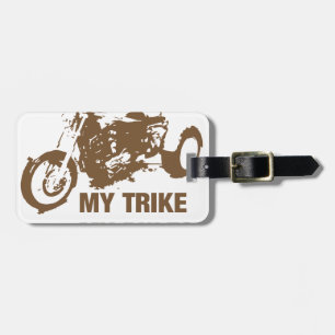 mein trike meine Regeln Gepäckanhänger