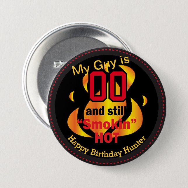 Mein Typ ist 00 und immer noch Smokin heiß | 00. G Button (Vorne & Hinten)