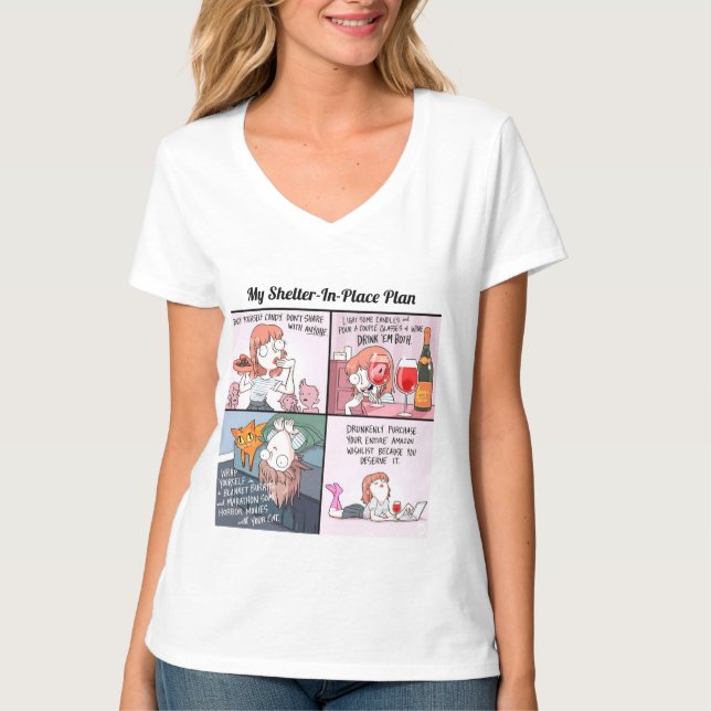 Mein Unterschlupf im T - Shirt (Vorderseite)