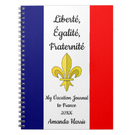 Mein Vacation Journal nach Frankreich Notizblock