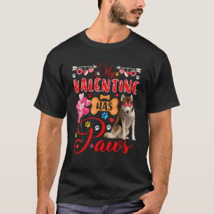 Mein Valentin hat Niedliche Sonnenbrillen Herz T-Shirt