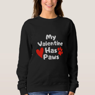 Mein Valentin hat Paare Sweatshirt