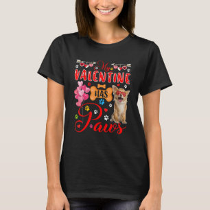 Mein Valentine hat eine Niedliche Chihuahua-Sonnen T-Shirt