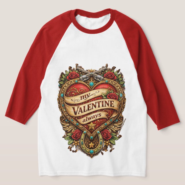 Mein Valentinstag  T-Shirt (Ablage )