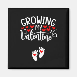 Mein Valentinwert für die Schwangerschaft Magnet