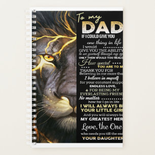 Mein Vater Adorable Letter Liebliches Geschenk Planer