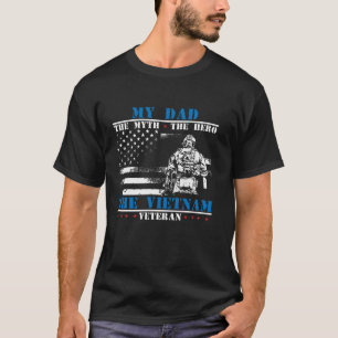 Mein Vater der Mythos der Held der Legende Vater s T-Shirt