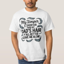 Mein Vater Hair Funny Sprichwort Attitude Zitat It