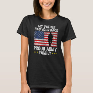 Mein Vater hat ein Militär in der Familie der tapf T-Shirt