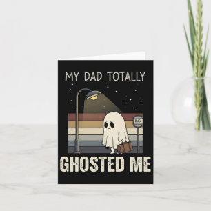 Mein Vater hosted Me Vater Spaß Funny Hallowee Karte