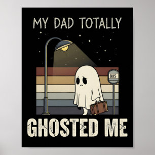 Mein Vater hosted Me Vater Spaß Funny Hallowee Poster