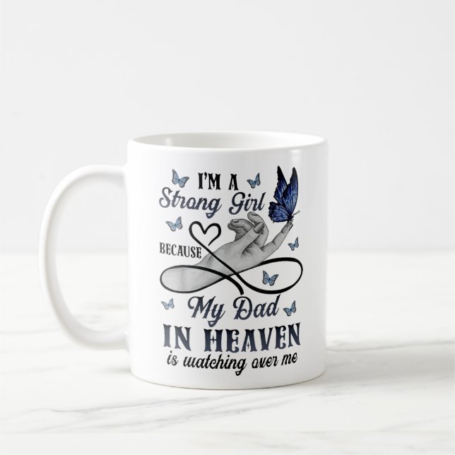 Mein Vater im Himmel guckt über Kaffeetasse (Links)