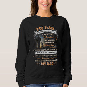 Mein Vater in Erinnerungen Gedicht, Tochter Son Lo Sweatshirt