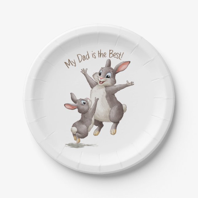 Mein Vater ist der beste Pappteller (Vorderseite)