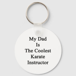 Mein Vater ist der coolste Karate-Lehrer Schlüsselanhänger