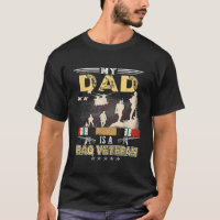 Mein Vater ist ein Irak Veteran Shirt Stolz US Vet