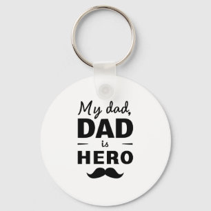 Mein Vater ist Hero - die mühsame Typografie des V Schlüsselanhänger