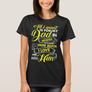 Mein Vater ist im Himmel - ich Liebe und verzeihe T-Shirt