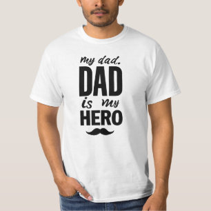 Mein Vater ist mein Held - die Typografie des kalt T-Shirt