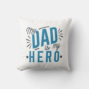 Mein Vater ist mein Held Kissen