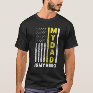 Mein Vater ist mein Hero Vater Dispatch Operator D T-Shirt