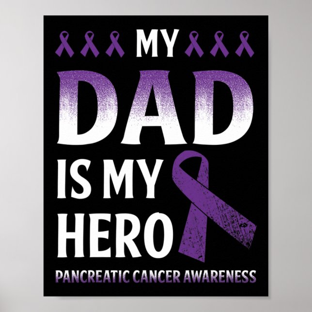 Mein Vater ist mein heroischer Pankreaskrebs Poster (Vorne)