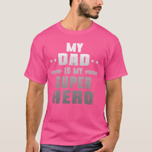 Mein Vater ist mein Super Helden T - Shirt Daddy P