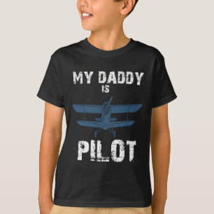 Mein Vater ist Pilot für Vater Pilot Väter Tag Pil T-Shirt
