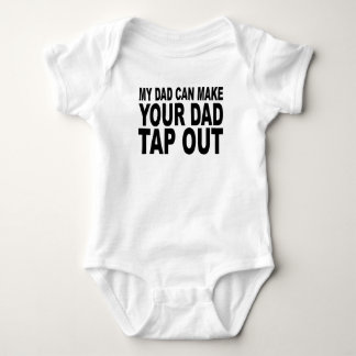 Mein Vater kann Ihren Vater heraus anstechen Baby Strampler