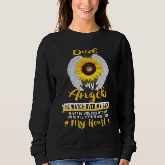 Mein Vater, mein Engel, den er über meinen Rücken Sweatshirt