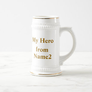 Mein Vater, mein Held Bierglas