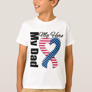 Mein Vater mein Held patriotisches USA-Band T-Shirt