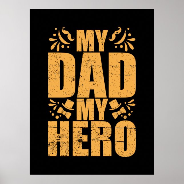 Mein Vater mein Held zum Vater Poster (Vorne)