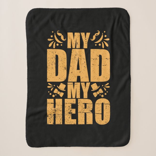 Mein Vater mein Held zum Vater Sherpadecke (Vorderseite)