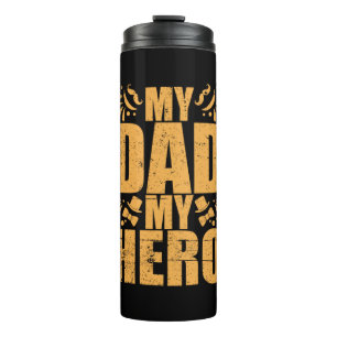 Mein Vater mein Held zum Vater Thermosbecher