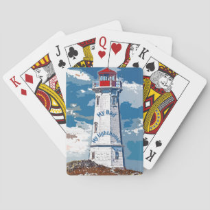 Mein Vater, mein Leuchtturm - Inspirierender Vater Spielkarten