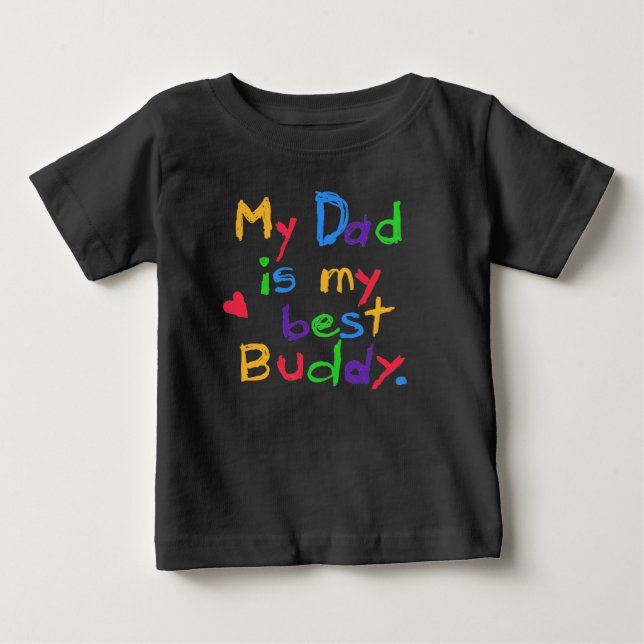 Mein Vater Meine besten Buddy-T - Shirt und Gesche (Vorderseite)