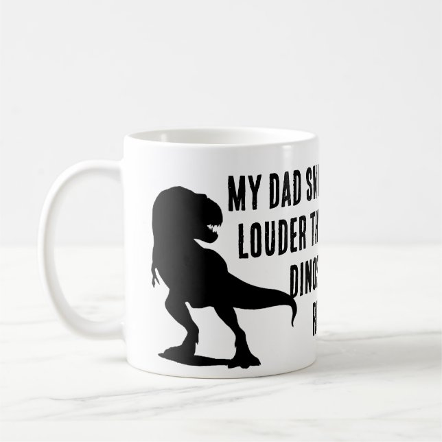 Mein Vater Snores - Tasse (Links)