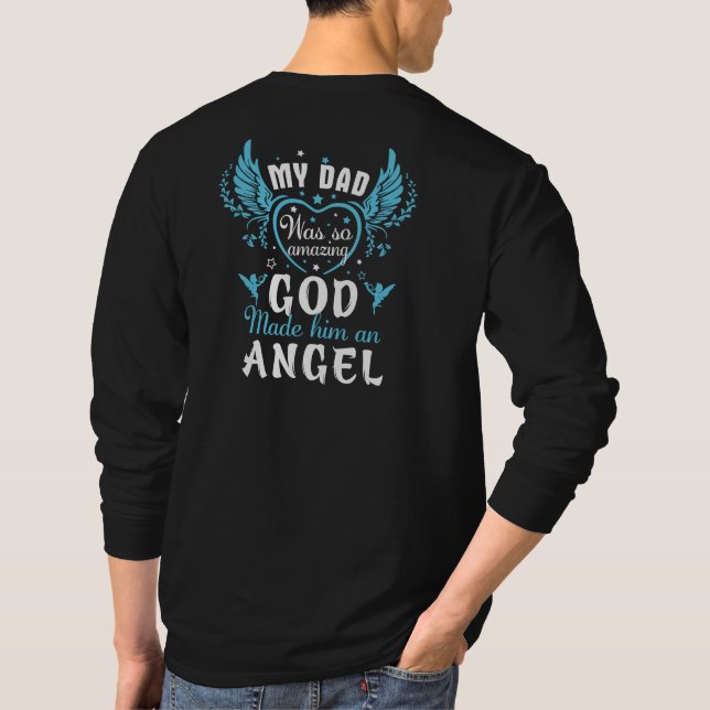 Mein VATER war so phantastisch, dass Gott ihn zu e T-Shirt (Rückseite)