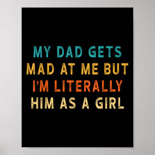 Mein Vater wird mir schlecht, aber ich bin ihm buc Poster