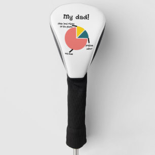 Mein Vater witzige Eigenschaften, individuelle Übe Golf Headcover