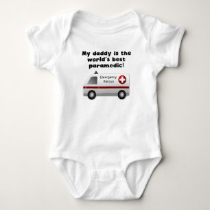 Mein Vati ist der beste Sanitäter des Wortes Baby Strampler