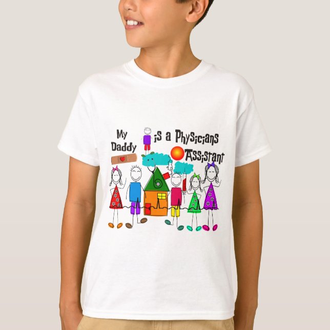 Mein Vati ist die behilflichen Ärzte T-Shirt (Vorderseite)