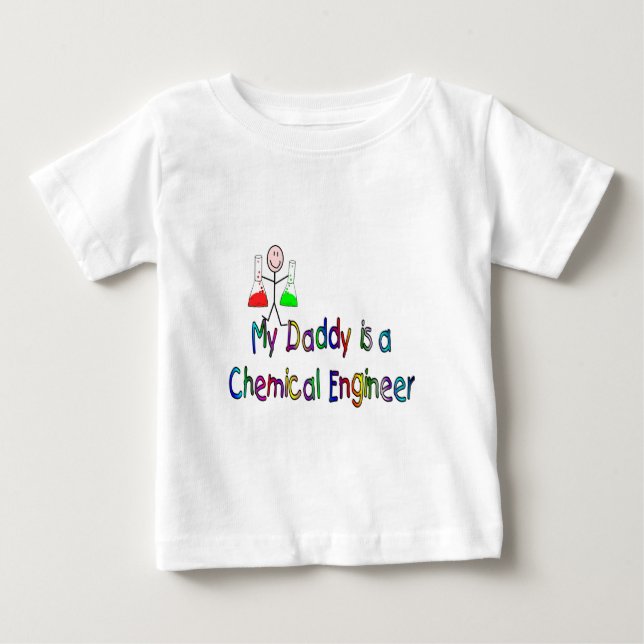 Mein Vati ist ein chemischer Baby T-shirt (Vorderseite)