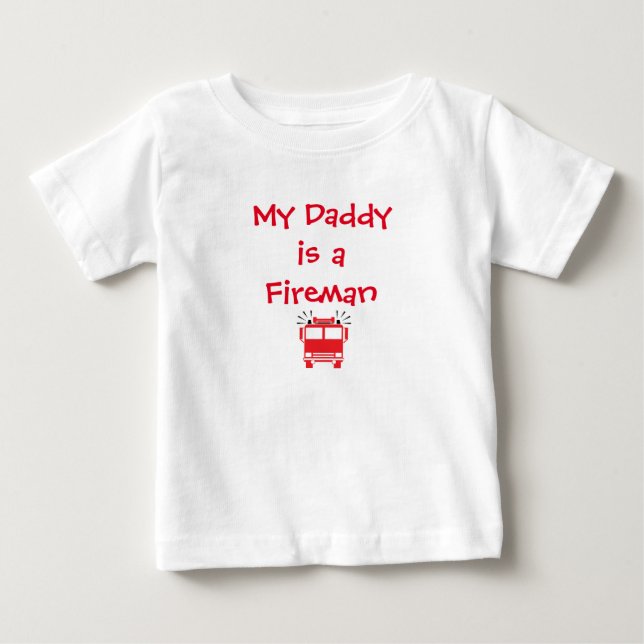 "Mein Vati ist ein Feuerwehrmann-" Shirt (Vorderseite)