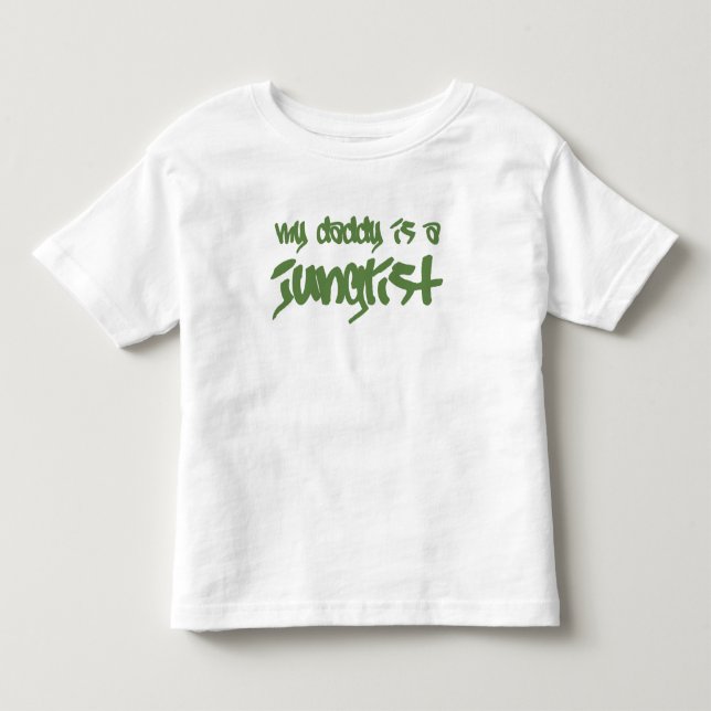 Mein Vati ist ein Junglist Kleinkind T-shirt (Vorderseite)
