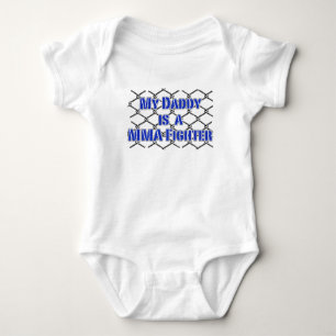 Mein Vati ist ein Käfig-Kämpfer! MIXED MARTIAL Baby Strampler