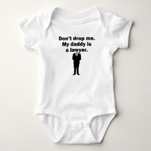 Mein Vati ist ein Rechtsanwalt Baby Strampler