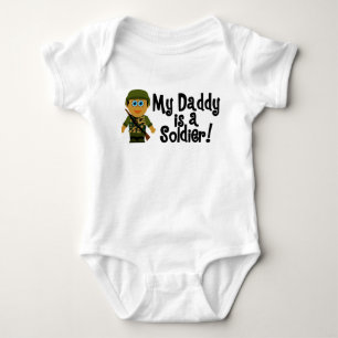Mein Vati ist ein Soldat Baby Strampler